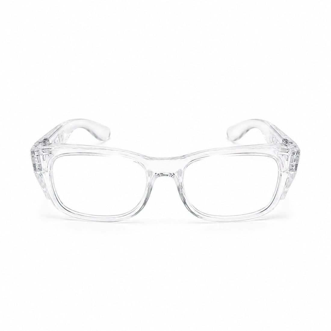Trade Shades clear frame safety glasses for electricians