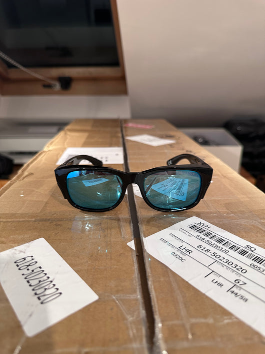 Blackout Frame - Ice Blue Polarised