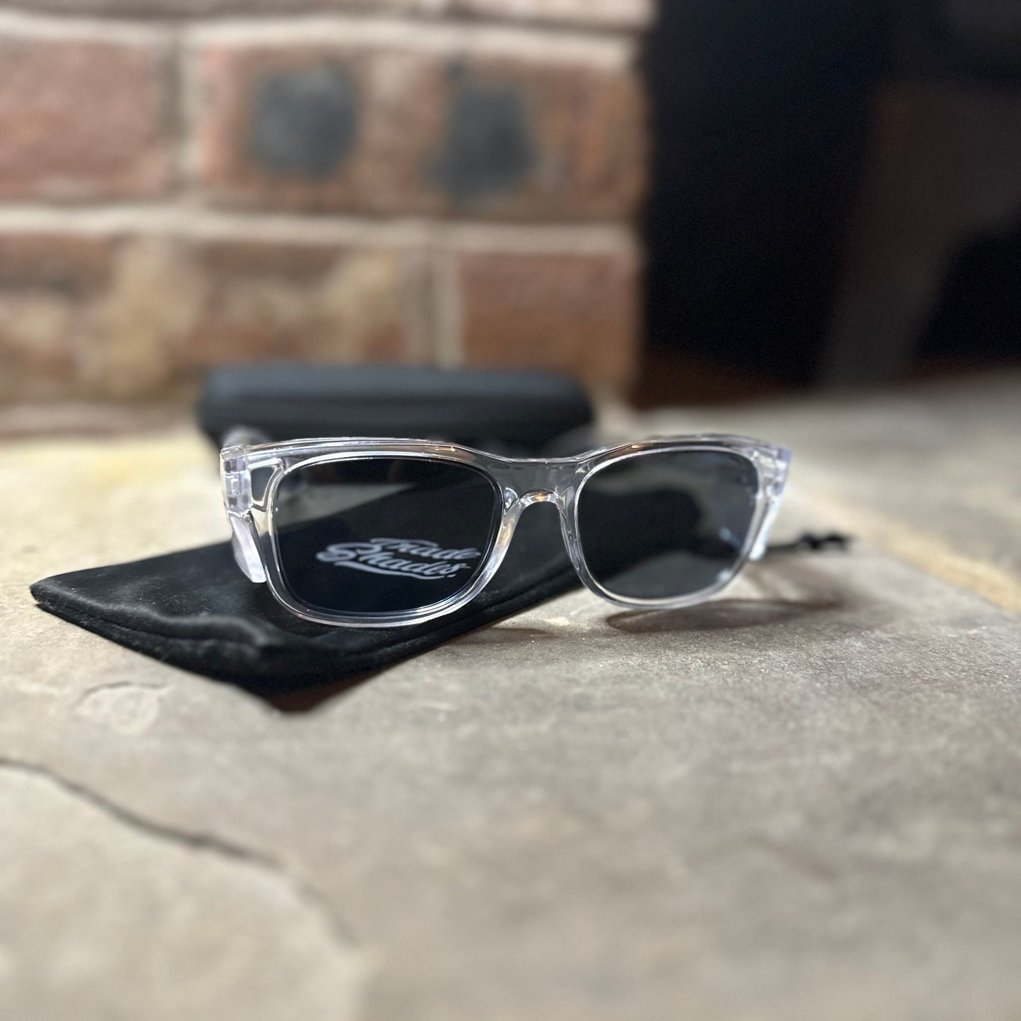 PRE-ORDER Black Frame - Tinted Lens