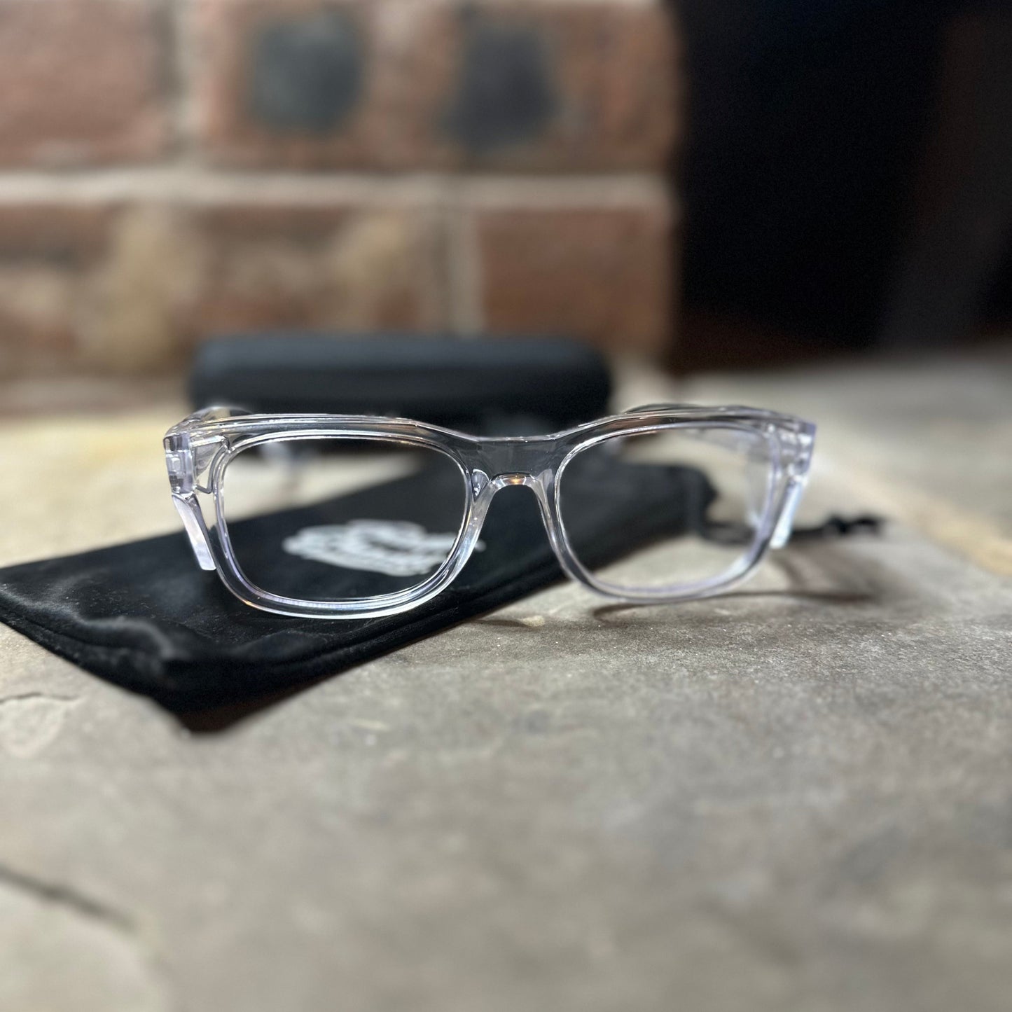 PRE-ORDER Black Frame - Clear Lens