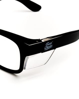 Black Frame - Clear Lens