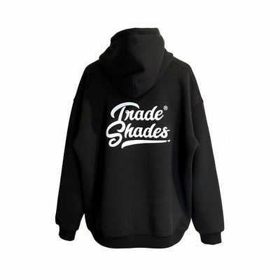 Black Logo Hoodie - Trade Shades