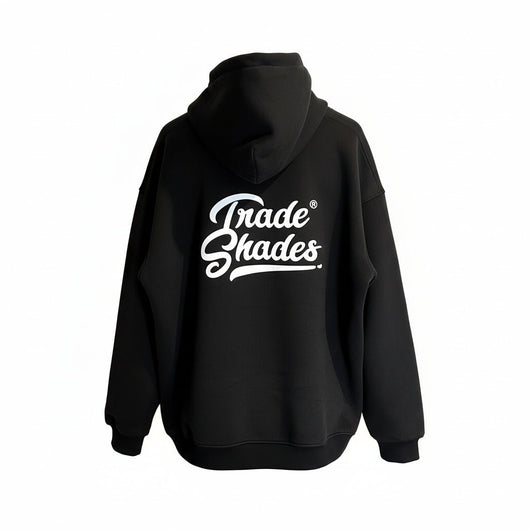 Black Logo Hoodie - Trade Shades