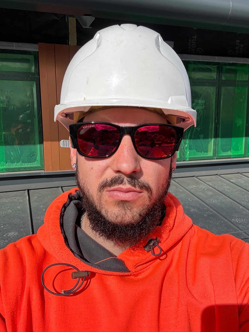 Blackout Frame - Fire Red Polarised Lens