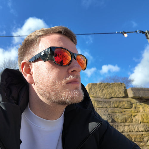 Blackout Frame - Fire Red Polarised Lens