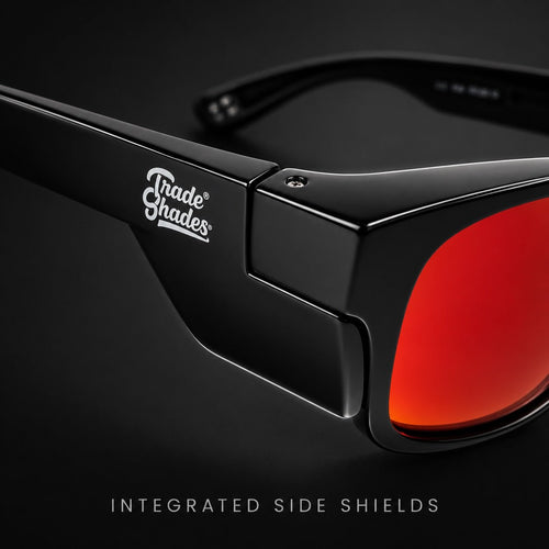 Blackout Frame - Fire Red Polarised Lens