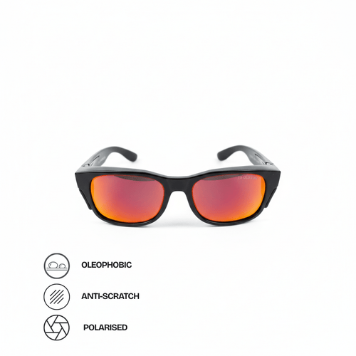 Blackout Frame - Fire Red Polarised Lens