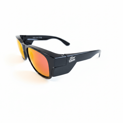 Blackout Frame - Fire Red Polarised Lens - Trade Shades