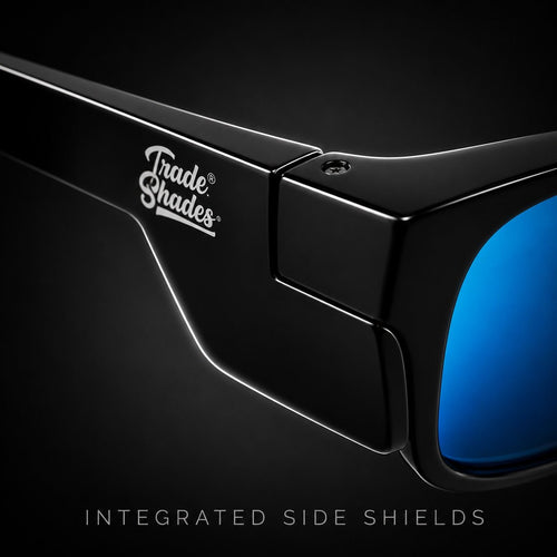 Blackout Frame - Ice Blue Polarised Lens