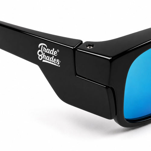 Blackout Frame - Ice Blue Polarised Lens