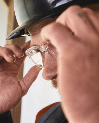 PRE-ORDER Clear Frame - Clear Lens