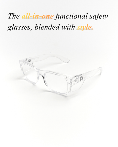 Clear Frame - Clear Lens - Trade Shades