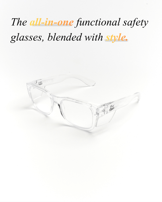 Clear Frame - Clear Lens - Trade Shades