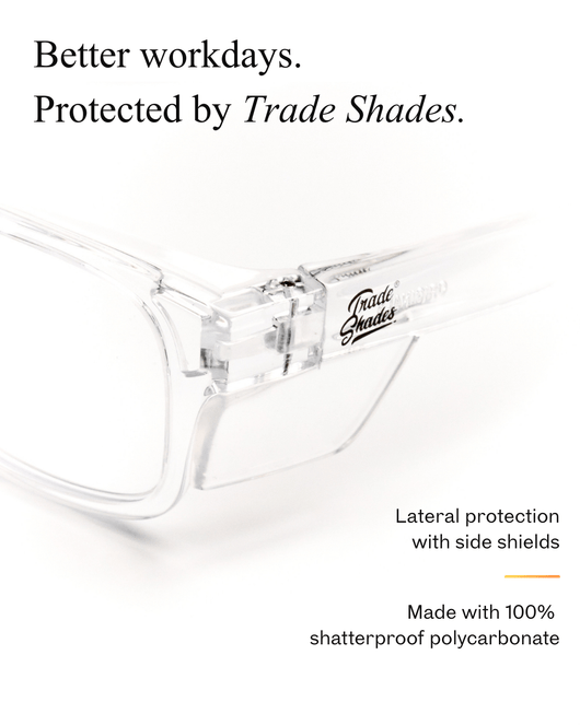 Clear Frame - Clear Lens - Trade Shades