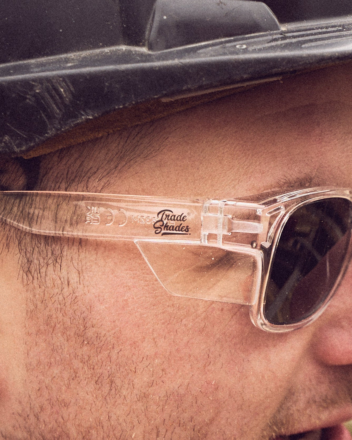 Clear Frame - Tinted Lens - Trade Shades