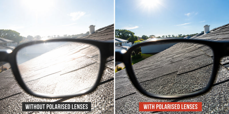 THE DIFFERENCE BETWEEN TINTED AND POLARISED.