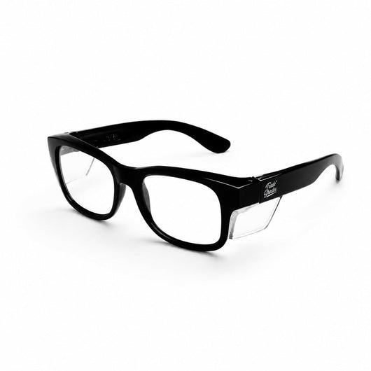 PRE - ORDER Black Frame - Clear Lens - Trade Shades