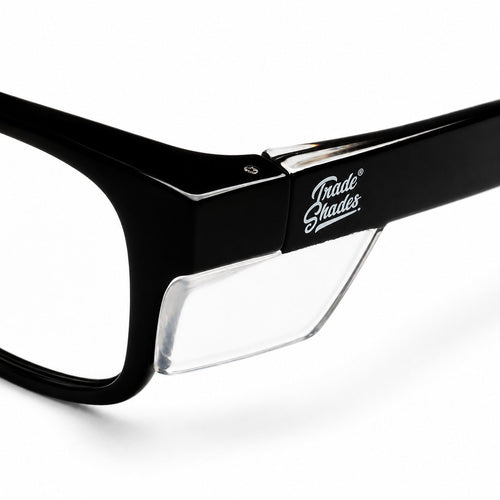 PRE-ORDER Black Frame - Clear Lens