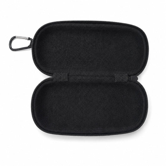 Shades Shell hard case clipped to a tool belt on site